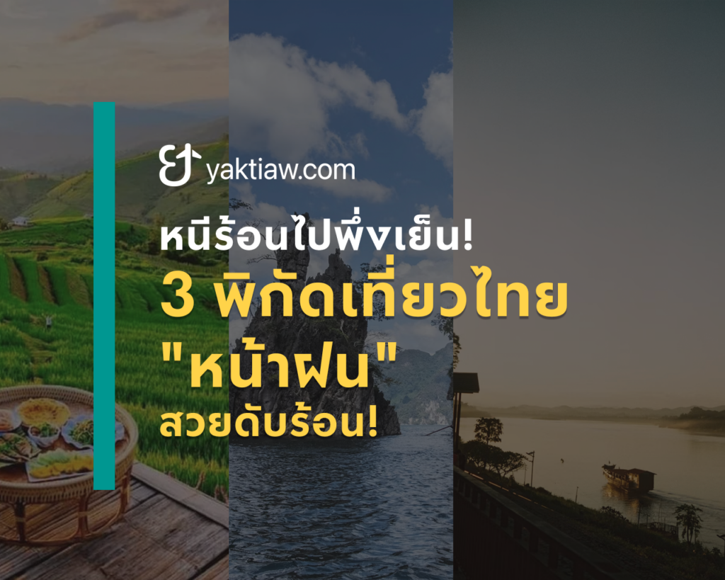 หนีร้อนไปพึ่งเย็น! ปักหมุด 3 พิกัดเที่ยวไทย “หน้าฝน” สวยกรีนใจฟู แซ่บกว่าเที่ยวหน้าหนาว! 🇹🇭ม่อนแจ่มหลบไป..นาขั้นบันไดกำลังมา!